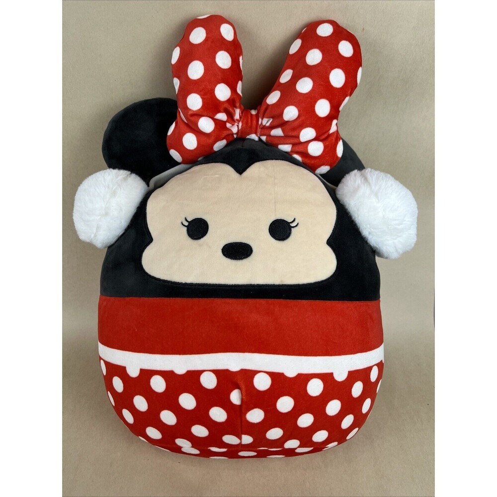 Squishmallow Disney Minnie Mouse 18" Plush Stuffed Toy Official By Kellytoy